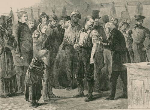 Small pox vaccination 1872