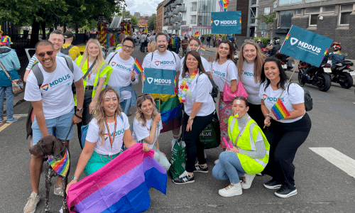 MDDUS colleagues attending Pride 2023