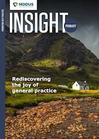 Cover of Insight Primary 2023 Q1 - mountain scene from Scottish Highlands
